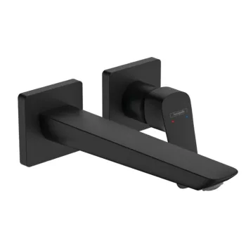 Vannas istabas izlietnes maisītājs Hansgrohe Logis iebūvējams ar izteku 20.6c  71256670 Melns Matēts