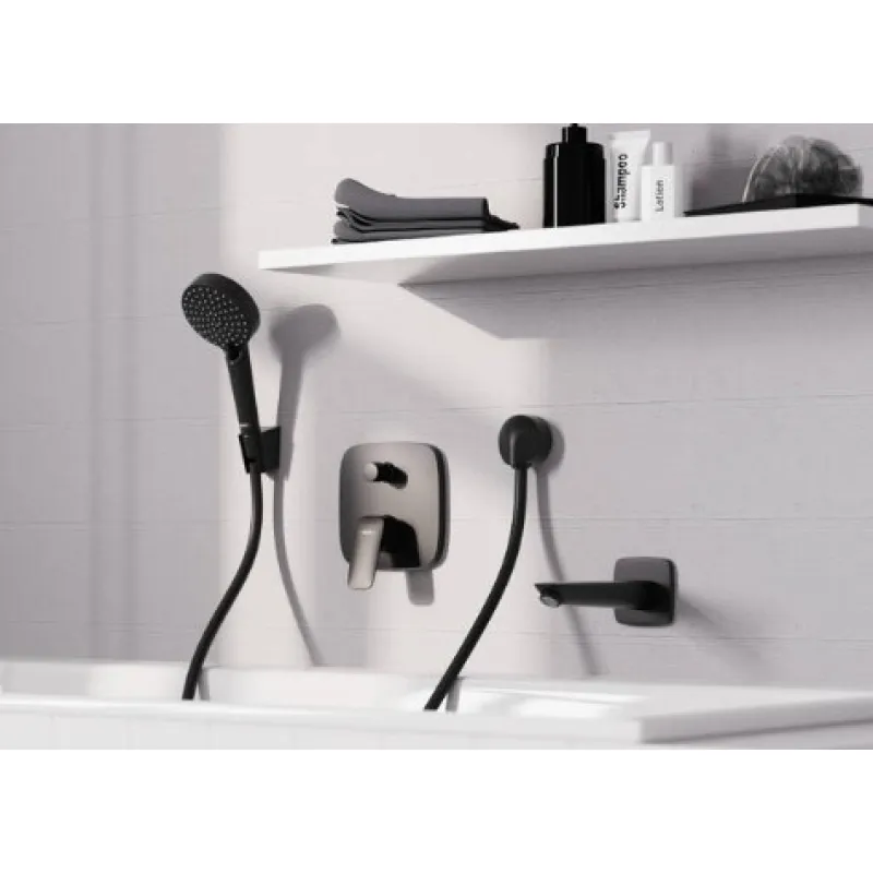 Vannas maisītāja izteka  Hansgrohe Logis DN20 71410670 Melns matēts