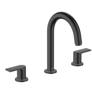 Vannas istabas izlietnes maisītājs Hansgrohe Vernis Shape ar pop up izplūdi 71563670 Melns Matēts