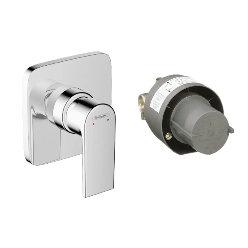 Dušas maisītājs Hansgrohe Vernis Shape iebūvējams ar iebūvējamo daļu Hromēts 71662000