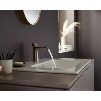 Vannas istabas izlietnes maisītājs Hansgrohe Talis E 110 Brushed Bronze