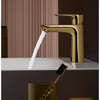 Vannas istabas izlietnes maisītājs Hansgrohe Talis E 110  71712990 Polished Gold Optic