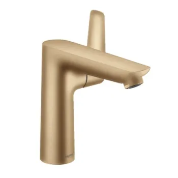 Vannas istabas izlietnes maisītājs Hansgrohe Talis E 150 ar pop up izplūdi 71754140 Brushed Bronze