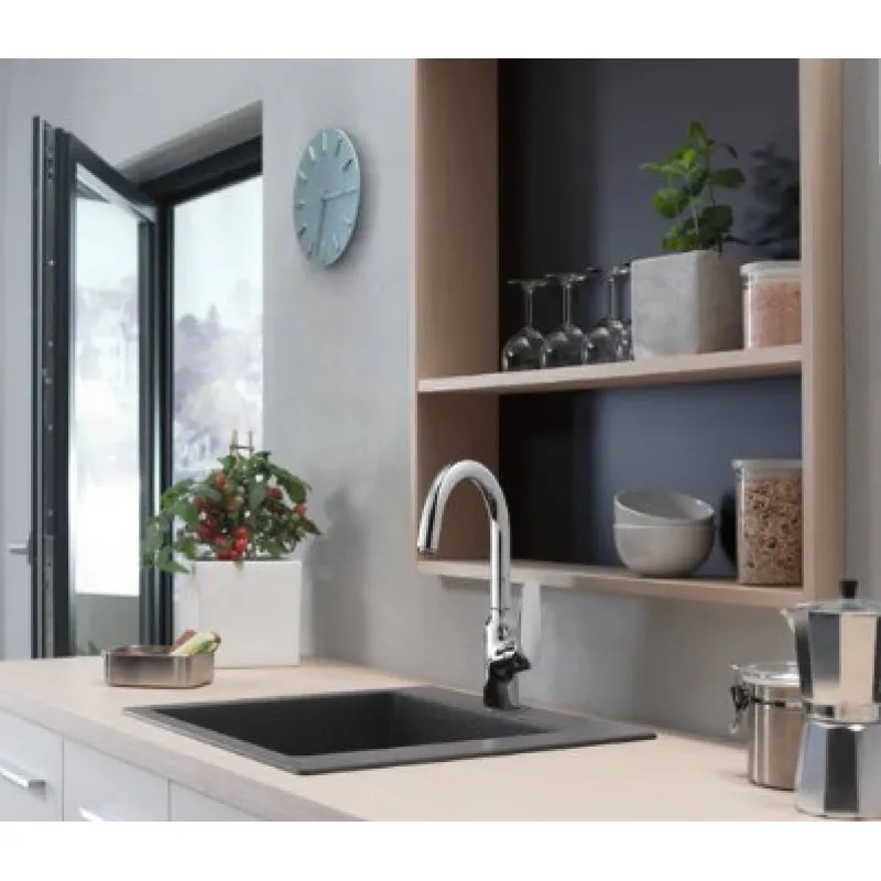 Virtuves maisītājs Hansgrohe Focus M42, 220 1j  71802000 Hromēts