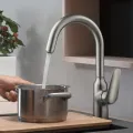 Virtuves maisītājs Hansgrohe Focus M42, 220 1j  71802000 Hromēts