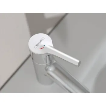 Vannas istabas izlietnes maisītājs Hansgrohe Talis S 80 CoolStart ar pop up izplūdi 2013000 Hromēts