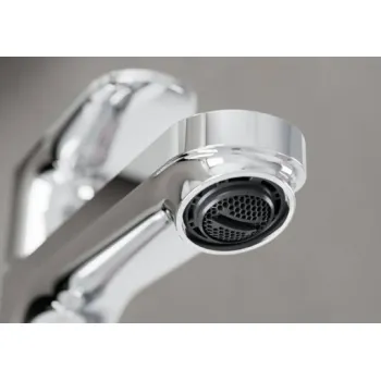 Vannas istabas izlietnes maisītājs Hansgrohe Rebris S 110 CoolStart  ar pop up izplūdi 72519000 Hromēts