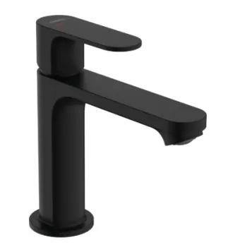 Vannas istabas izlietnes maisītājs Hansgrohe Rebris S 110 CoolStart ar pop up izplūdi 72527670 Melns Matēts