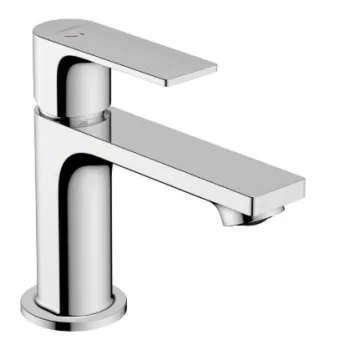 Vannas istabas izlietnes maisītājs Hansgrohe Rebris E 80 CoolStart ar pop up vārstu 72585000 Hromēts