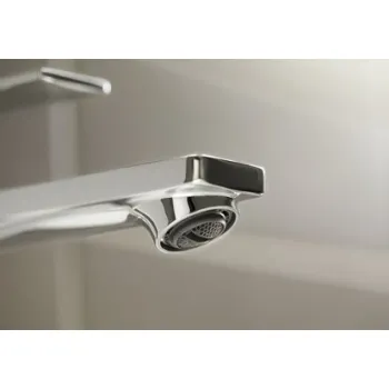 Vannas istabas izlietnes maisītājs Hansgrohe Rebris E 80 CoolStart ar pop up vārstu 72585000 Hromēts
