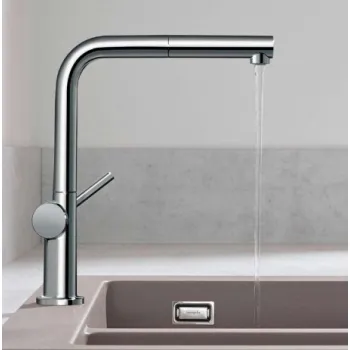 Virtuves maisītājs Hansgrohe Talis M54 270 EcoSmart izvelkams Hromēts 72845000