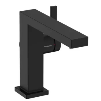 Vannas istabas izlietnes maisītājs Hansgrohe Tecturis E 110 Fine CoolStart EcoSmart+ 73060670 Melns Matēts