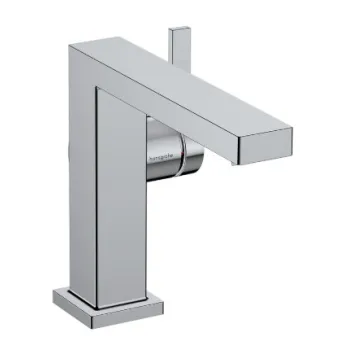 Vannas istabas izlietnes maisītājs Hansgrohe Tecturis E 110 Fine CoolStart EcoSmart+ ar pop up izplūdi 73023000 Hromēts