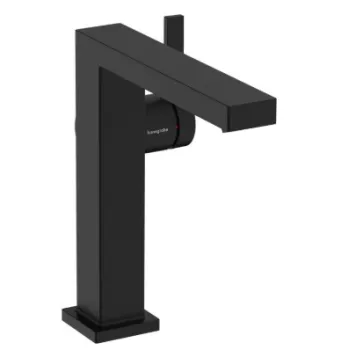 Vannas istabas izlietnes maisītājs Hansgrohe Tecturis 150 Fine CoolStart EcoSmart+ 73041670 Melns Matēts