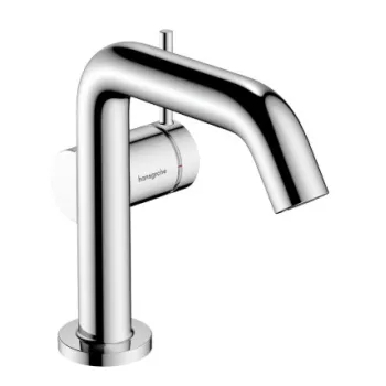 Vannas istabas izlietnes maisītājs Hansgrohe Tecturis S 110 Fine CoolStart ar push-open izplūdi 73322000 Hromēts