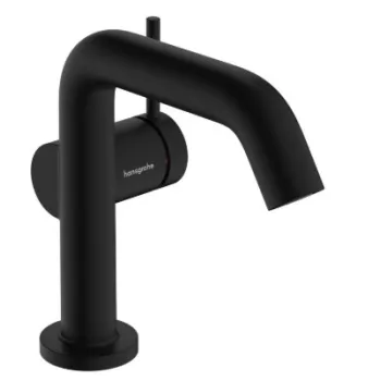 Vannas istabas izlietnes maisītājs Hansgrohe Tecturis S 110 Fine CoolStart EcoSmart+  ar pop up izplūdi  73323670 Melns Matēts