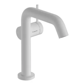 Vannas istabas izlietnes maisītājs Hansgrohe Tecturis S 150 Fine CoolStart EcoSmart+ 73341700 Balts Matēts