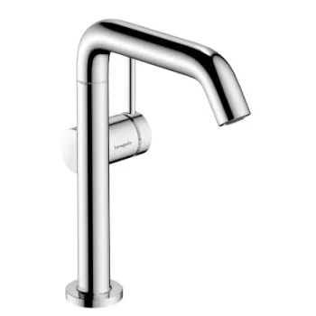 Vannas istabas izlietnes maisītājs Hansgrohe Tecturis S 210 Fine CoolStart EcoSmart+ ar grozāmu izteku un push-open izplūdi 73360000 Hromēts