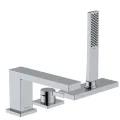 Vannas / Dušas maisītājs Hansgrohe Tecturis E  uz vannas malas ar sBox 73443000 Hromēts