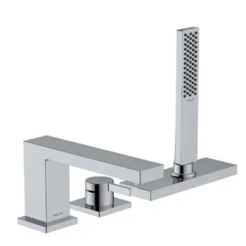 Vannas / Dušas maisītājs Hansgrohe Tecturis E  uz vannas malas ar sBox 73443000 Hromēts 