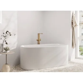 Vannas / Dušas maisītājs Hansgrohe Tecturis E uz grīdas Brushed Bronze 73445140