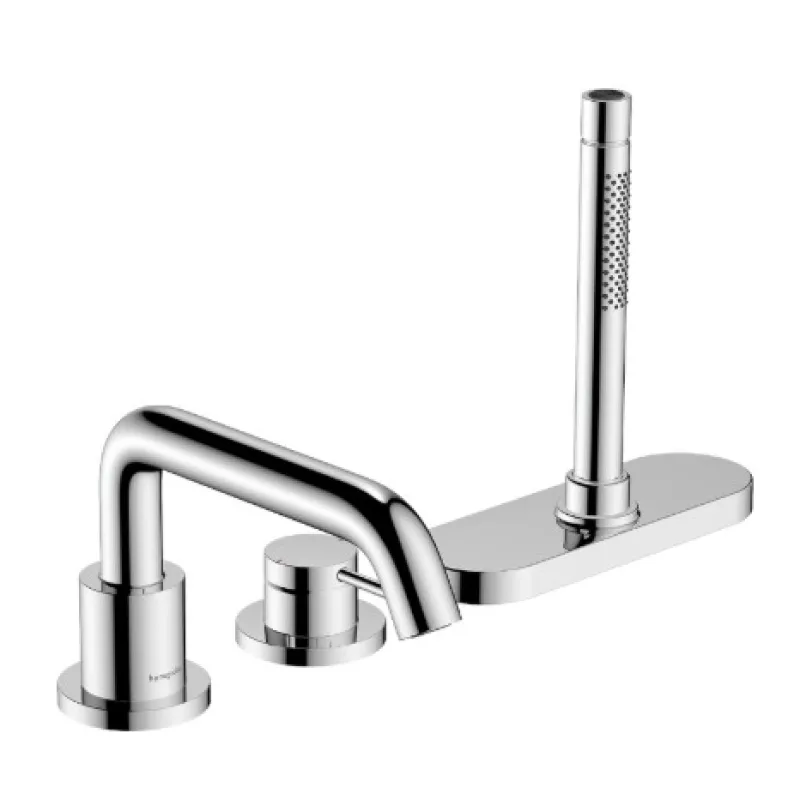 Vannas / Dušas maisītājs Hansgrohe Tecturis S uz vannas malas ar sbox Hromēts