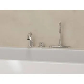 Vannas / Dušas maisītājs Hansgrohe Tecturis S uz vannas malas ar sbox Hromēts 73447000