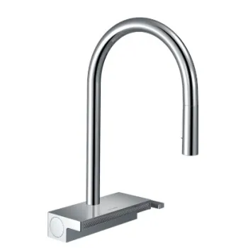 Virtuves maisītājs Hansgrohe Aquno Select M81 3j izvelkamu galvu 73837000 Hromēts