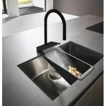 Virtuves maisītājs Hansgrohe Aquno Select M81 170 3j izvelkamu galvu 73837670 Melns Matēts