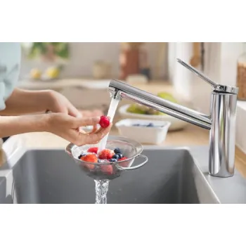 Virtuves maisītājs Hansgrohe Zesis M33 KM 150 CoolStart EcoSelection 1jet 74813000 Hromēts