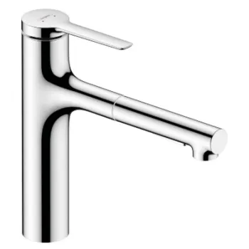 Virtuves maisītājs Hansgrohe Zesis M33 160 2jet ar izvelkamu galvu 74823000 Hromēts