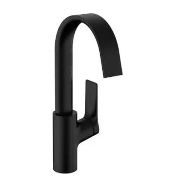 Vannas istabas izlietnes maisītājs Hansgrohe Vivenis 210 ar grozāmu izteku 75032670 Melns matēts