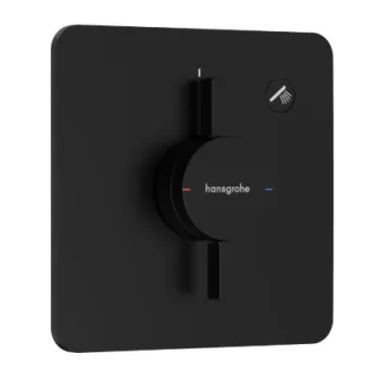 Dušas maisītājs Hansgrohe DuoTurn Q iebūvējams Melns Matēts 75614670