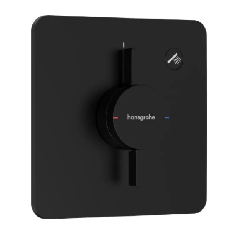 Dušas maisītājs Hansgrohe DuoTurn Q iebūvējams Melns Matēts 75614670