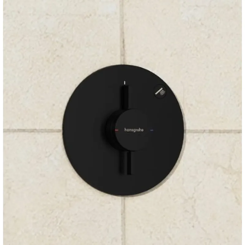 Dušas maisītājs Hansgrohe DuoTurn S iebūvējams Melns Matēts 75618670