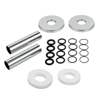 Radiatoru savienojumu komplekts, Zehnder hromēts 853738