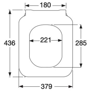 Poda vāks Villeroy & Boch Venticello SlimSeat Line ar SoftClose+QuickRelease Balts 9M80S101