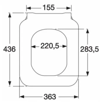Poda vāks Villeroy & Boch Architectura SlimSeat, SoftClosing, QuickRelease, Balts 9M81S101