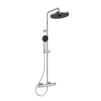 Dušas sistēma Ideal Standard Ceratherm T25+ ar Termostatu Hromēts A7210AA Dušas sistēma Ideal Standard Ceratherm T25+ ar Termostatu Hromēts A7210AA