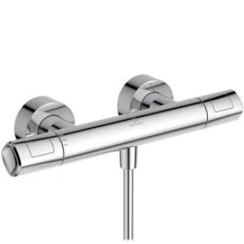 Dušas sistēma Ideal Standard Ceratherm T100 ar Termostatu Hromēts A7235AA Dušas sistēma Ideal Standard Ceratherm T100 ar Termostatu Hromēts A7235AA
