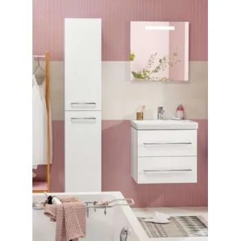 Augstais skapis Villeroy & Boch Avento 35x176x37cm, 2 durvis, Balts A89400B4