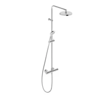 Dušas sistēma Duravit B.2 ar termostatu, Hromēts
