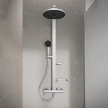 Dušas sistēma Ideal Standard Ceraflow ALU+ Silver BD584SI Dušas sistēma Ideal Standard Ceraflow ALU+ Silver BD584SI