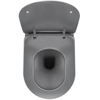 Piekaramais pods Deante PEONIA ZERO Rimless ar Softclose Vāku Antracīts/Titāns CDEDDZPW