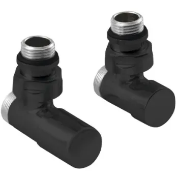 Savienojumu komplekts  Sapho Compact, stūra matēti melns CP5115BS Savienojumu komplekts  Sapho Compact, stūra matēti melns CP5115BS