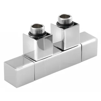 Savienojumu komplekts SAPHO Cube Twin 50 mm atstarpe, hroms CP581S