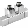 Savienojumu komplekts SAPHO Cube Twin 50 mm atstarpe, hroms CP581S