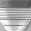 Dvieļu žāvētājs / Radiators AQUALINE Tubini 50x113cm, 529W, balts  DC300T