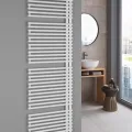 Dvieļu žāvētājs / Radiators AQUALINE Tubini 60x17 cm, 1001W, balts  DC330T