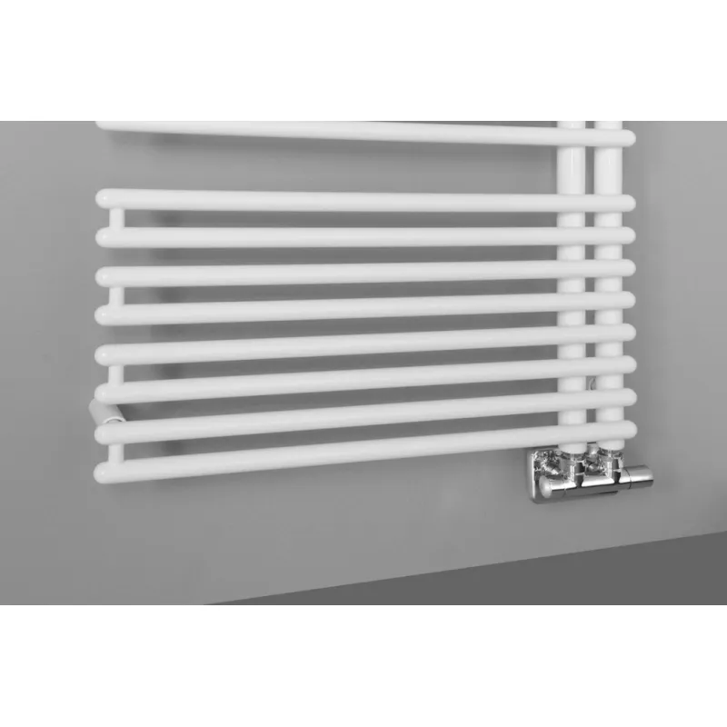 Dvieļu žāvētājs / Radiators AQUALINE Tubini 60x17 cm, 1001W, balts  DC330T